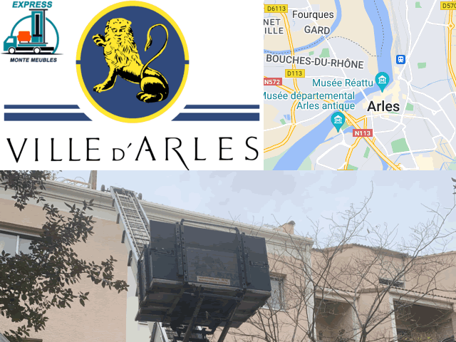 Location monte meuble à Arles